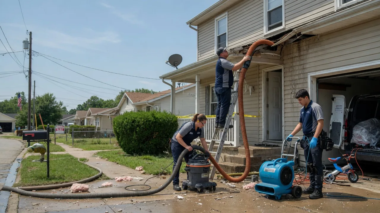 Water Damage Restoration in Aurora, IN near me